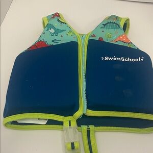 SwimSchool Kids' Blue and‎ Green Swim Vest